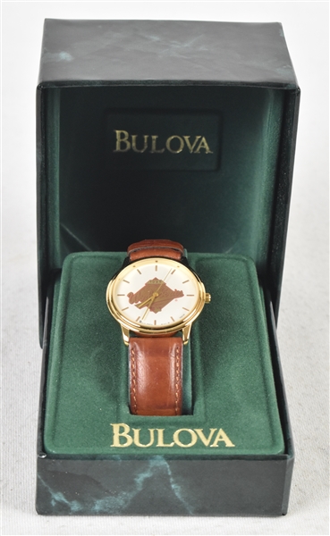 Vintage 1995 World Series Bulova Watch In Original Box
