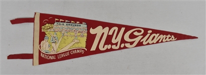 New York Giants National League Championship Pennant
