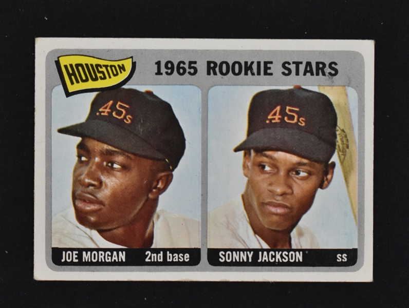 Joe Morgan 1965 Topps Rookie Baseball Card #16
