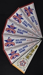 MLB 1985 & 1987 All-Star Game Lot of 6 Pennants