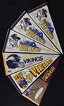 Minnesota Vikings Lot of 18 Pennants