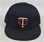 Kent Hrbek c. 1986 Minnesota Twins Game Used & Autographed Hat w/John Taube J.T. Sports LOA