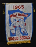 Minnesota Twins 1965 World Series Banner	