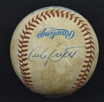 Kirby Puckett Autographed Game Used Baseball