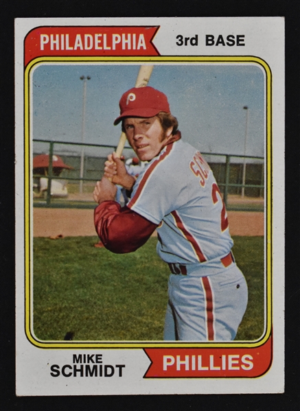 Mike Schmidt 1974 Topps Card #283