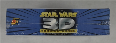 Star Wars 3D 1996 Collector's Edition Unopened Box of Trading Cards