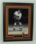 Neal Broten Autographed 22x26 Minnesota Gophers Framed Display 
