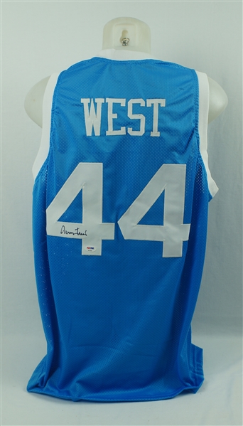 Jerry West Autographed Minneapolis Lakers Jersey