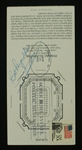 Super Bowl XVI 49'ers vs. Bengals Ticket Signed by Bob Reynolds