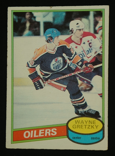 Wayne Gretzky 1980 O-Pee-Chee Hockey Card #250