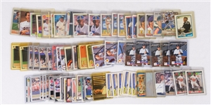 Baseball Football Card Collection w/Autographs & Bo Jackson Rookie
