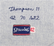 Danny Thompson 1970 Minnesota Twins Game Used Rookie Spring Training Flannel Jersey