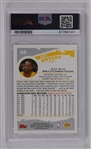 Kobe Bryant 1996 Topps Rookie Basketball Card #138 PSA 7 NM & Kobe Bryant 2005 Topps Basketball Card #69 PSA 9 MINT
