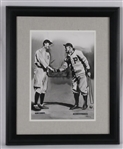 Honus Wagner & Ty Cobb Original James Fiorentino Watercolor Painting