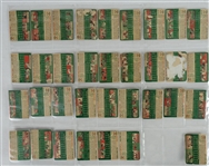 Vintage 1954 Topps Collection of 34 Baseball Cards