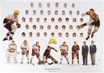 University of Minnesota Gophers Autographed Lithograph w/Herb Brooks