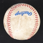 Kirby Puckett Autographed & Inscribed 1991 World Series Game 6 Game Used Baseball w/ Team Provenance