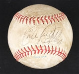 Kirby Puckett Autographed & Inscribed 1991 World Series Game 6 Game Used Baseball w/ Team Provenance