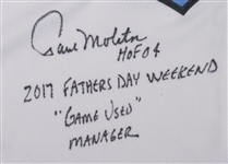 Paul Molitor 2017 Game Used & Autographed Father's Day Weekend Worn Jersey w/Player Provenance
