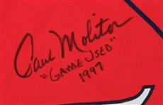 Paul Molitor 1997 Game Used & Autographed Jersey Worn April 6th & 27th w/ Player Provenance