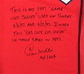 Paul Molitor 1997 Game Used & Autographed Jersey Worn April 6th & 27th w/ Player Provenance