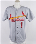 Ozzie Smith 1994 St. Louis Cardinals Game Used Jersey w/Dave Miedema LOA