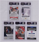 Lot of 5 Graded Cards w/ Stephen Curry