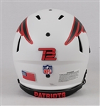 Tom Brady Autographed One-Of-A-Kind Full Size Authentic New England Patriots Helmet
