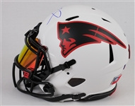 Tom Brady Autographed One-Of-A-Kind Full Size Authentic New England Patriots Helmet
