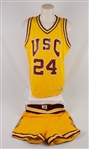 USC Trojans c. 1980s Game Used Basketball Uniform  