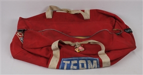 Phil Verchota 1980 U.S.A. Olympic Hockey Team Game Used Equipment Bag w/Provenance 