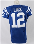 Andrew Luck 2015 Game Used & Autographed Jersey vs. Titans 9/27/15 Panini