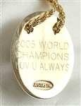 Chicago White Sox 2005 World Series Championship 14k Gold & Diamond Pendant w/Necklace 