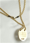 Chicago White Sox 2005 World Series Championship 14k Gold & Diamond Pendant w/Necklace 