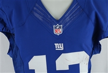 Odell Beckham Jr. 2015 New York Giants Game Used Jersey w/Player Provenance From Jersey Swap & Dave Miedema LOA
