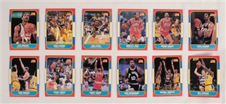 Fleer 1986-87 Basketball Card & Sticker Set w/ Michael Jordan BGS 8.5 NM-MT+ Rookie Card