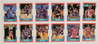 Fleer 1986-87 Basketball Card & Sticker Set w/ Michael Jordan BGS 9 MINT Rookie Card