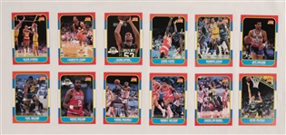 Fleer 1986-87 Basketball Card & Sticker Set w/ Michael Jordan BGS 9 MINT Rookie Card