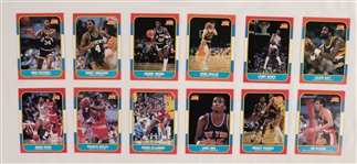 Fleer 1986-87 Basketball Card & Sticker Set w/ Michael Jordan BGS 9 MINT Rookie Card
