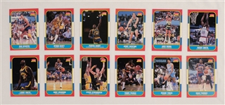 Fleer 1986-87 Basketball Card & Sticker Set w/ Michael Jordan BGS 9 MINT Rookie Card