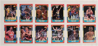 Fleer 1986-87 Basketball Card & Sticker Set w/ Michael Jordan BGS 9 MINT Rookie Card