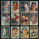 Vintage 1957 Topps Baseball Card Set w/Frank Robinson Don Drysdale & Brooks Robinson Rookie Cards