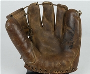 Sam Mele Game Used & Autographed Fielders Glove