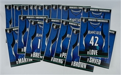 Minnesota Timberwolves Locker Room Nameplates