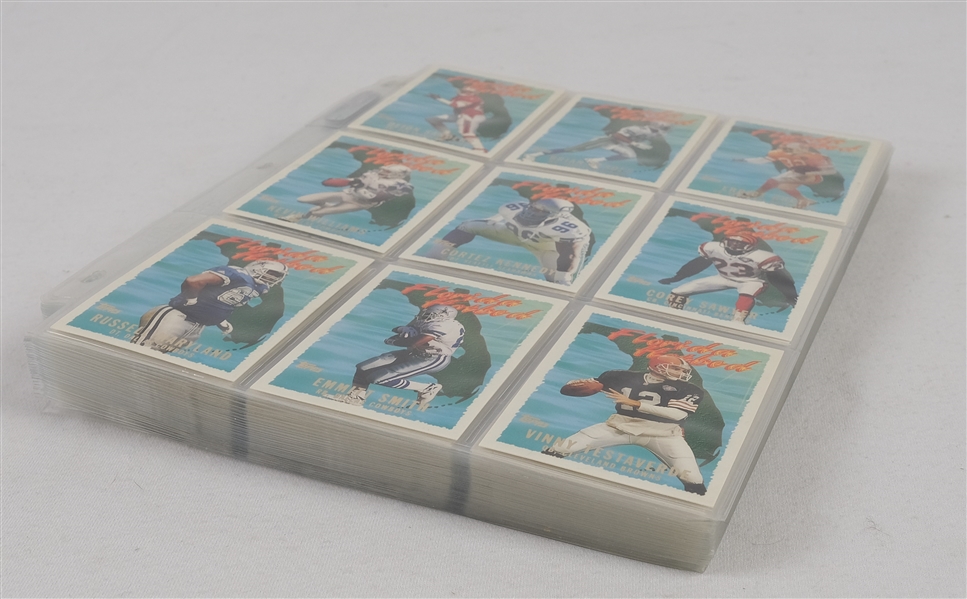Vintage 1995 Topps Football Card Set 