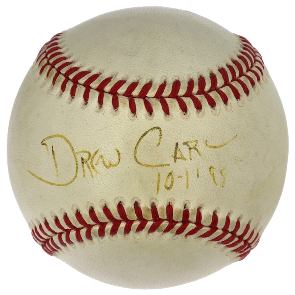 Drew Carey Autographed Baseball JSA