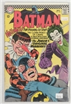Batman Nov 1966 Comic Book Issue No 186 