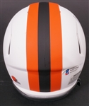 Clay Matthews Jr. Autographed Cleveland Browns Mini Helmet Beckett
