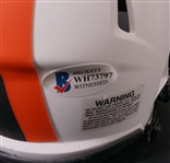 Clay Matthews Jr. Autographed Cleveland Browns Mini Helmet Beckett