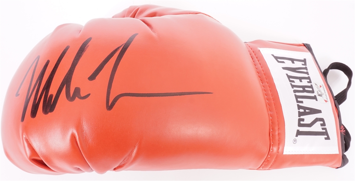 Mike Tyson Autographed Everlast Boxing Glove